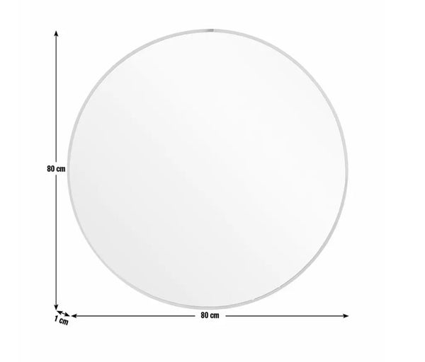 Habitat Gold Round Wall Mirror - 80x80cm 17726291