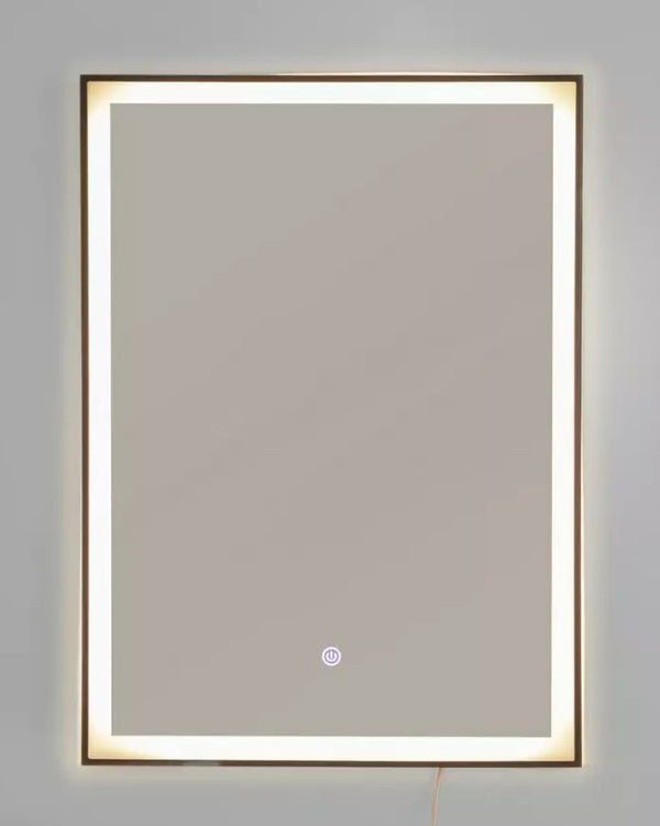 Habitat Bathroom LED Backlit Demister Touch Mirror - 70x50 16025601