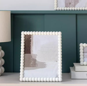 Habitat Cream Bobble Picture Frame - 8x10" 17733703