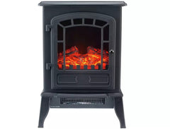 Beldray Teresina 2kW Electric Freestanding Mini Stove- Black 18246639