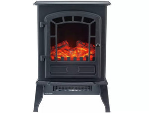 Beldray Teresina 2kW Electric Freestanding Mini Stove- Black 18246639