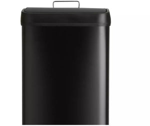 Habitat 30 Litre Slim Line Modern Pedal Bin - Black 17125816