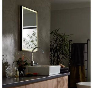 Habitat Bathroom LED Backlit Demister Touch Mirror - 70x50 16025601