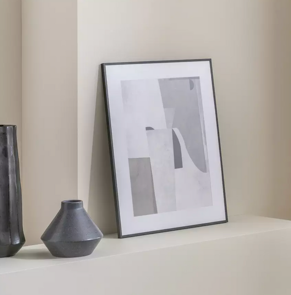 Black Aluminium Picture Frame - 40x50cm 17613366