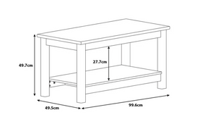 Winchester Coffee Table - Natural 18181433