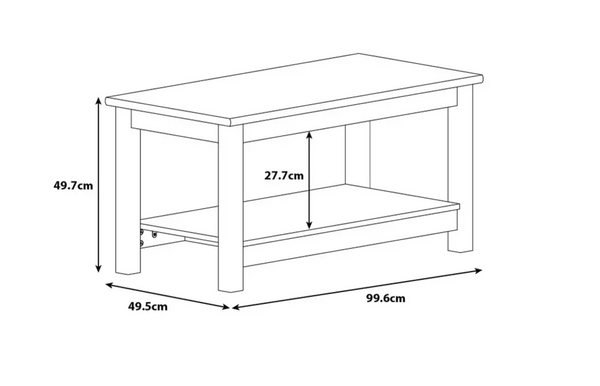 Winchester Coffee Table - Natural 18181433
