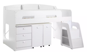 Habitat Ultimate Storage Mid Sleeper Bed Frame - White 15548062