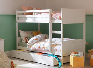 Habitat Detachable Bunk Bed with Drawer  -White 14719517