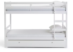 Habitat Detachable Bunk Bed with Drawer  -White 14719517