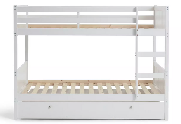 Habitat Detachable Bunk Bed with Drawer  -White 14719517