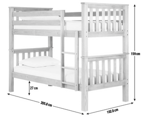 Habitat Detachable Bunk Bed - Pine 15575554