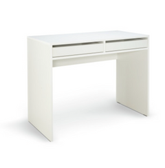 Pepper 1 Drawer Desk - White 17466441
