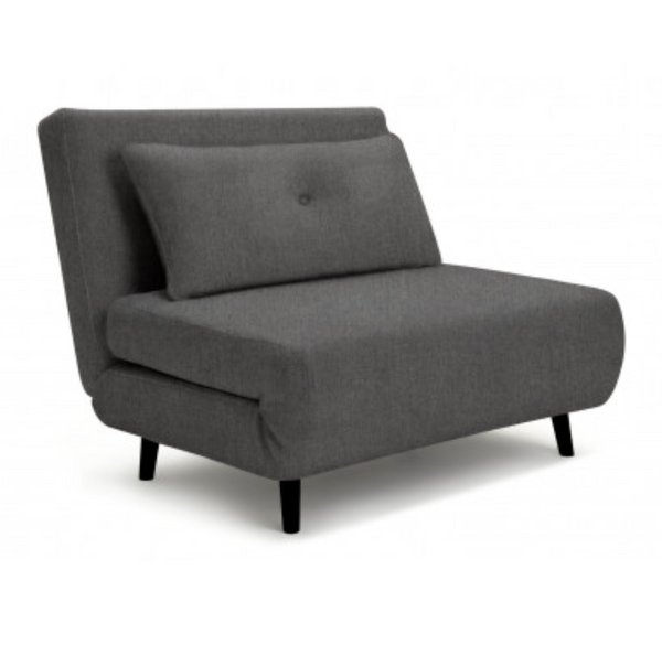 Habitat Roma Small Double Boucle Chair bed Grey 13104958