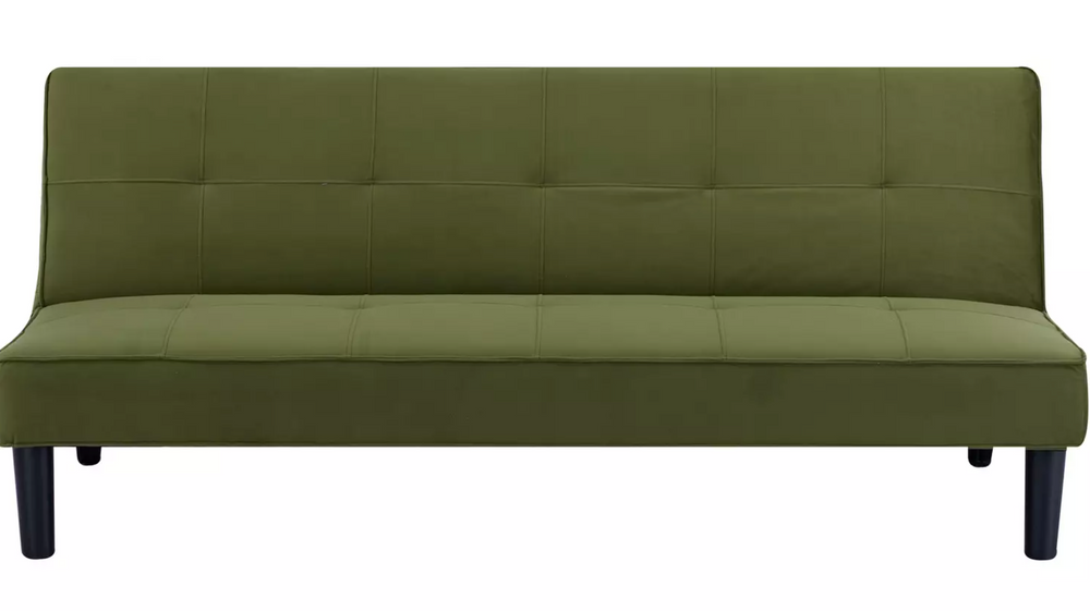 Patsy Fabric 2 Seater Clic Clac Sofa Bed - Green 17141742