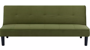 Patsy Fabric 2 Seater Clic Clac Sofa Bed - Green 17141742