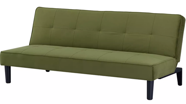 Patsy Fabric 2 Seater Clic Clac Sofa Bed - Green 17141742