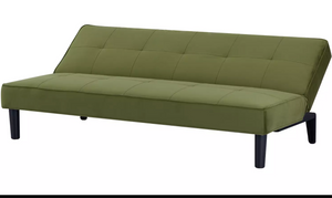 Patsy Fabric 2 Seater Clic Clac Sofa Bed - Green 17141742