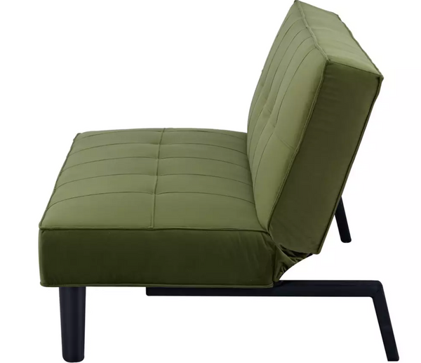 Patsy Fabric 2 Seater Clic Clac Sofa Bed - Green 17141742