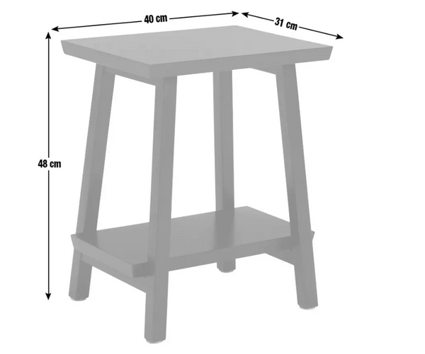 Habitat Kyoto Side Table - Yellow 13249710