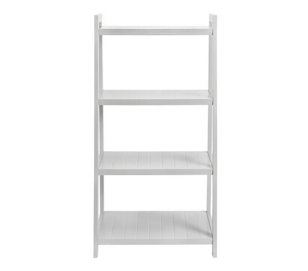 Home 4 Tier Tongue And Groove Ladder Shelving Unit 17764851