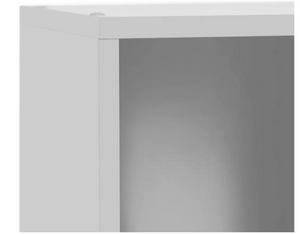 Home Squares 4 Cube Storage Unit - Grey 13346651