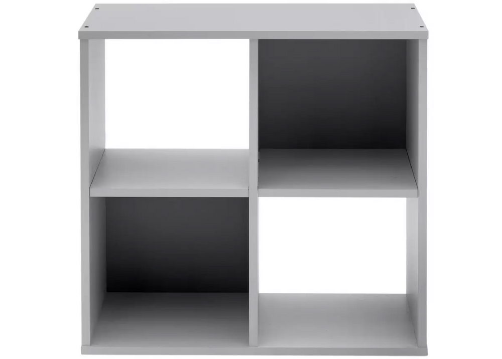 Home Squares 4 Cube Storage Unit - Grey 13346651