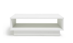 Home Cubes 1 Shelf Coffee Table - White 14547961