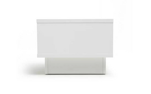 Home Cubes 1 Shelf Coffee Table - White 14547961