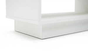 Home Cubes 1 Shelf Coffee Table - White 14547961