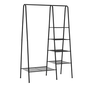 Home Kevin Double Clothes Rail - Black 17186903