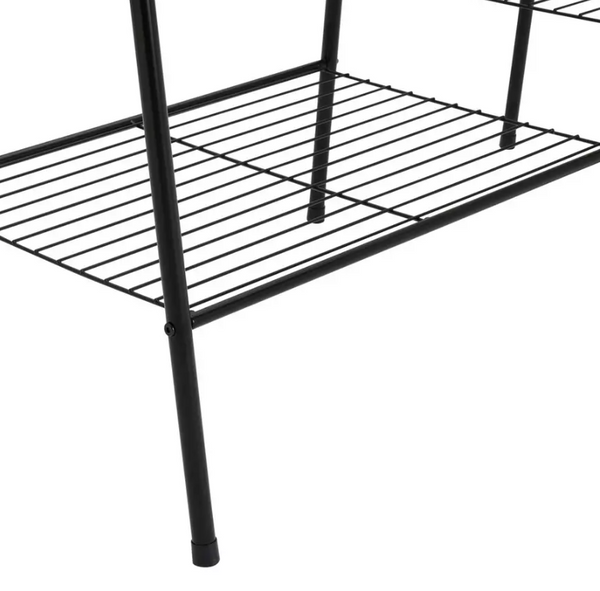 Home Kevin Double Clothes Rail - Black 17186903