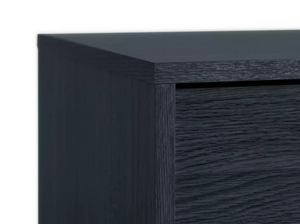 Home Maine 2 Door 1 Drawer Sideboard - Black 14646989