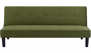 Home Patsy Fabric 2 Seater Clic Clac Sofa Bed - Green 17141742