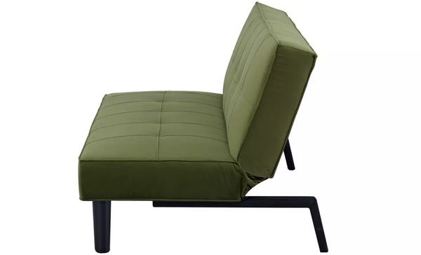 Home Patsy Fabric 2 Seater Clic Clac Sofa Bed - Green 17141742