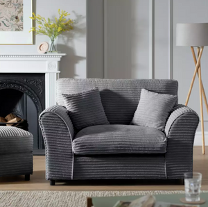 Home Harry Cord Cuddle Chair - Charcoal 17557075