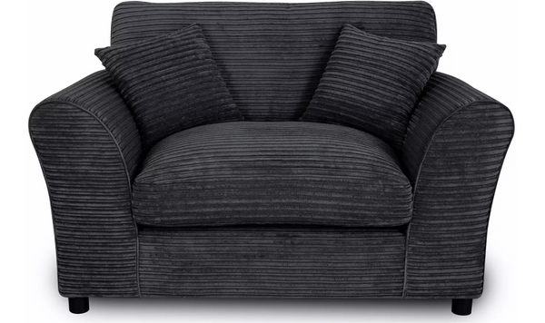 Home Harry Cord Cuddle Chair - Charcoal 17557075