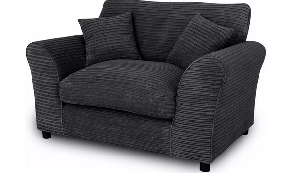 Home Harry Cord Cuddle Chair - Charcoal 17557075