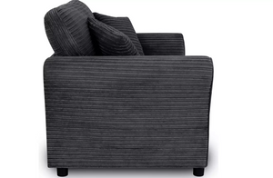 Home Harry Cord Cuddle Chair - Charcoal 17557075