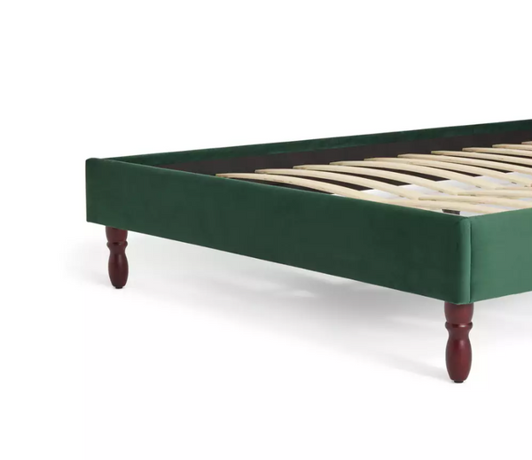 Home Aspley Kingsize Wooden Bed Frame - White 14971379