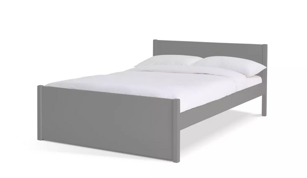 Home Jenson Double Wooden Bed Frame - Grey 17355837