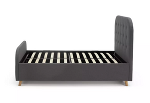 Home Ashby Small Double Fabric Ottoman Bed Frame -Grey 1﻿9209170