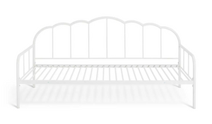 Petal Single Metal Day Bed Frame - White 17806616