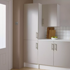 Home Athina 500mm Fitted Kitchen Tall Unit - Natural 17796104