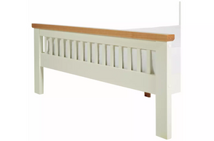 Home Aubrey Kingsize Wooden Bed Frame - Two Tone 13345676