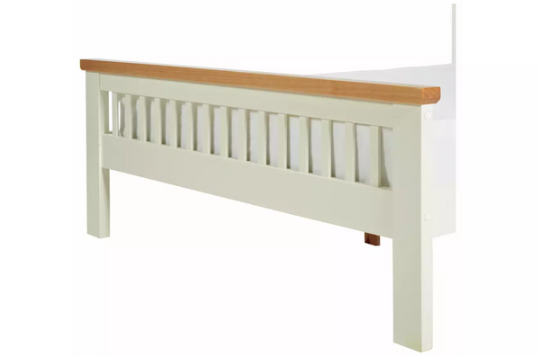 Home Aubrey Kingsize Wooden Bed Frame - Two Tone 13345676