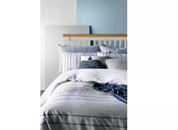 Home Aubrey Kingsize Wooden Bed Frame - Two Tone 13345676