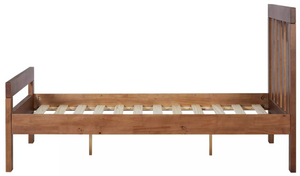 Home Chile Double Wooden Bed Frame - Dark Wood 14986371