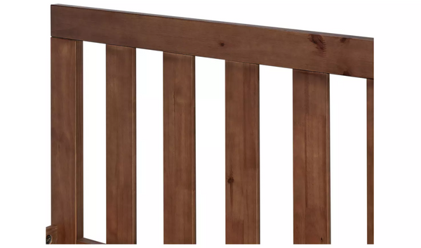 Home Chile Double Wooden Bed Frame - Dark Wood 14986371