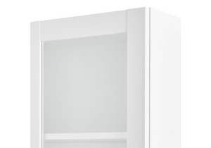 Home Carla 2 Door Display Cabinet - White 17632495
