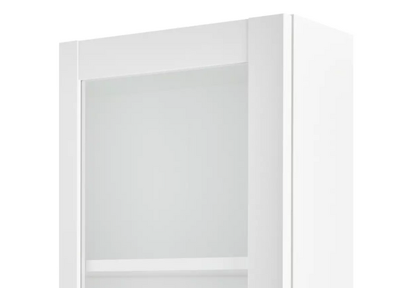 Home Carla 2 Door Display Cabinet - White 17632495